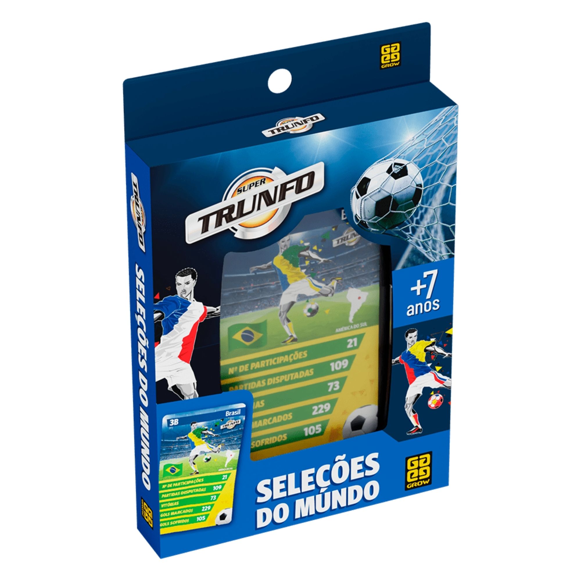 Jogo Super Trunfo Seleções do Mundo