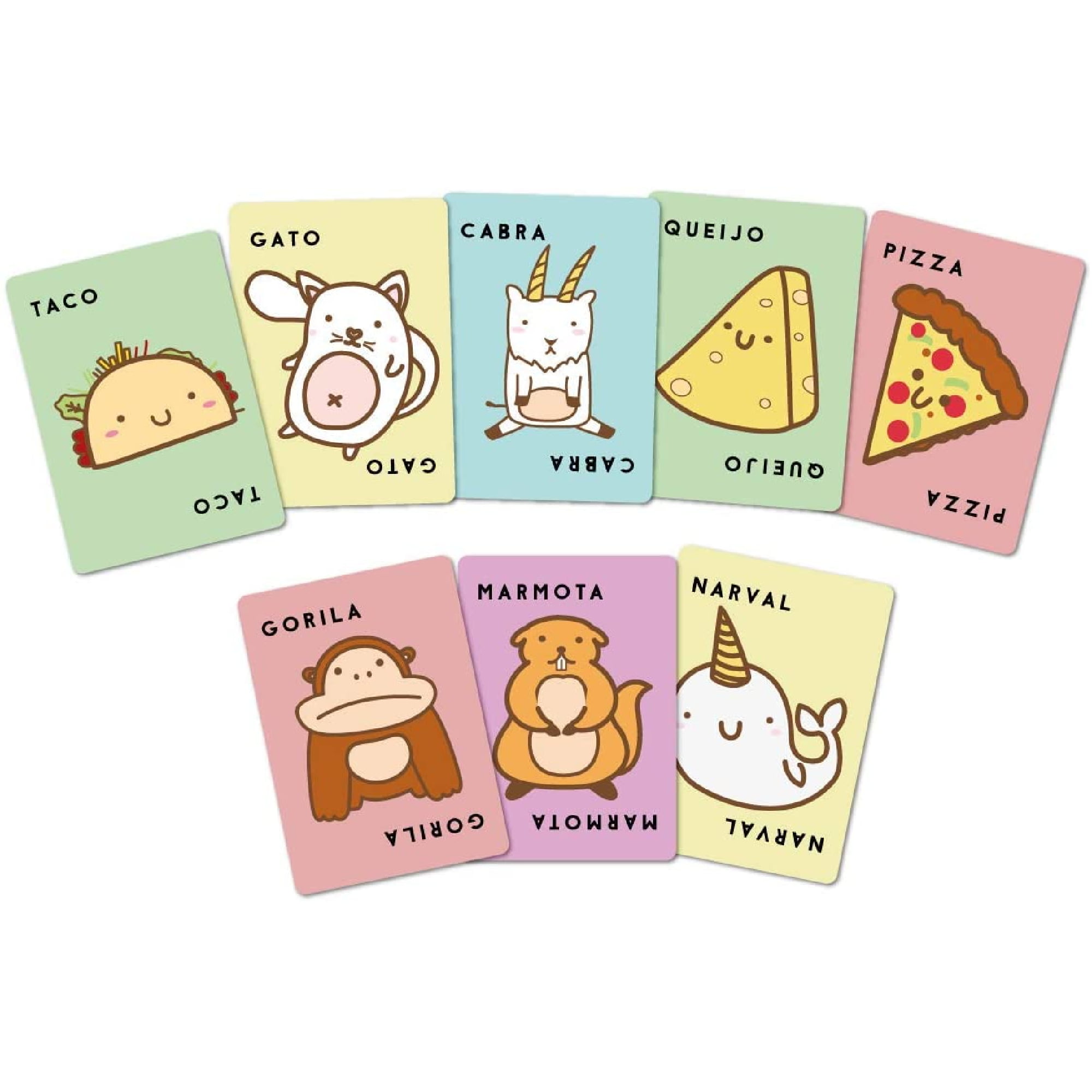 Taco Gato Cabra Queijo Pizza Card Game