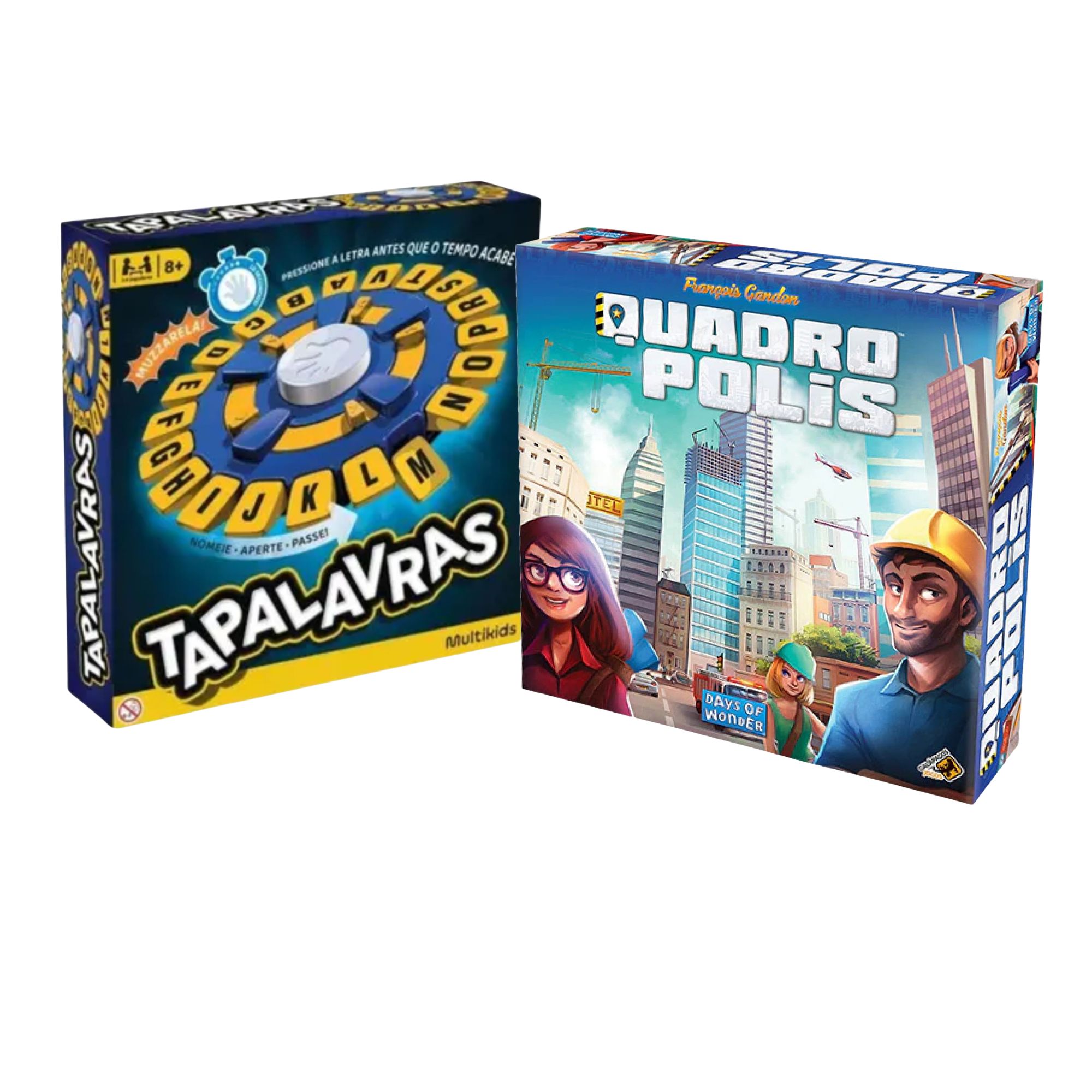 Tapalavras + Quadropolis