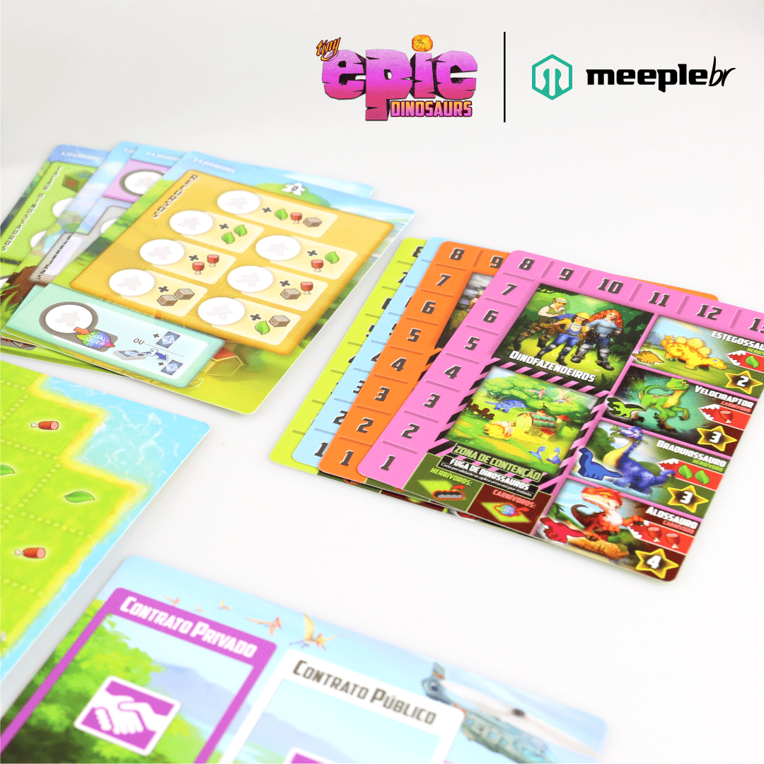 Sleeve MeepleBR Tiny Epic - Caixinha Boardgames