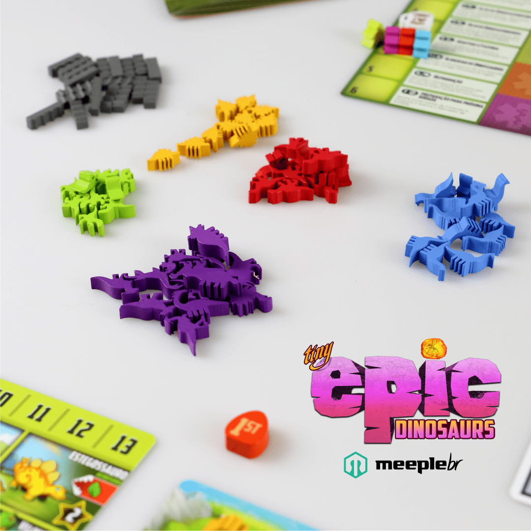 Sleeve MeepleBR Tiny Epic - Caixinha Boardgames