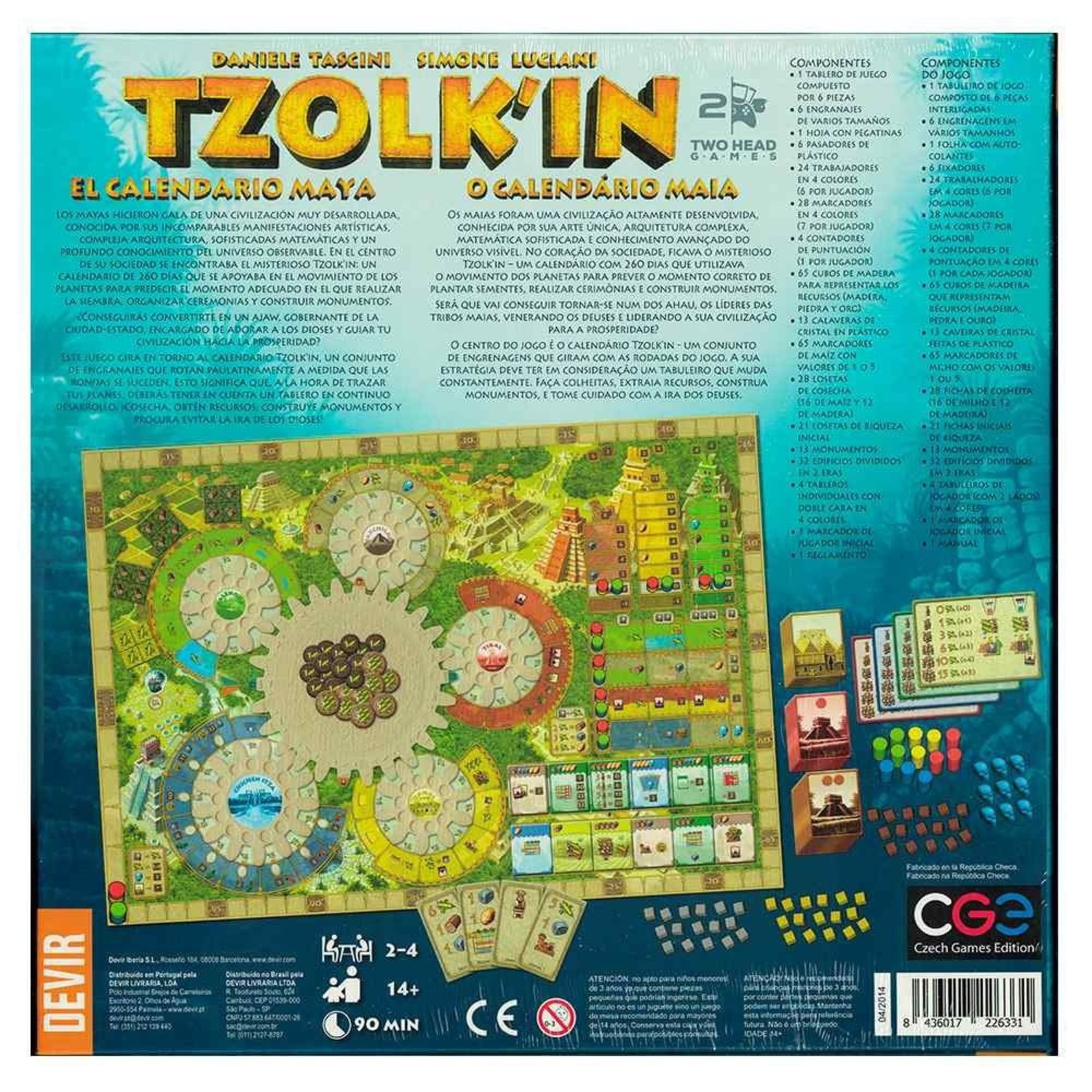 📋 Tzolk'in: El Calendario Maya - Jogos - Compara Jogos