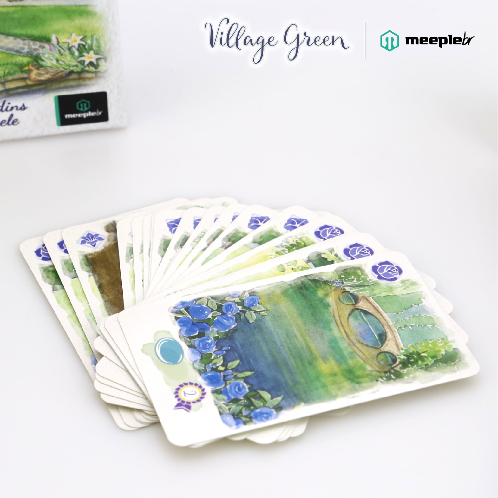 Village Green - Jogo de Cartas - Meeple Br - Jogos - Geek