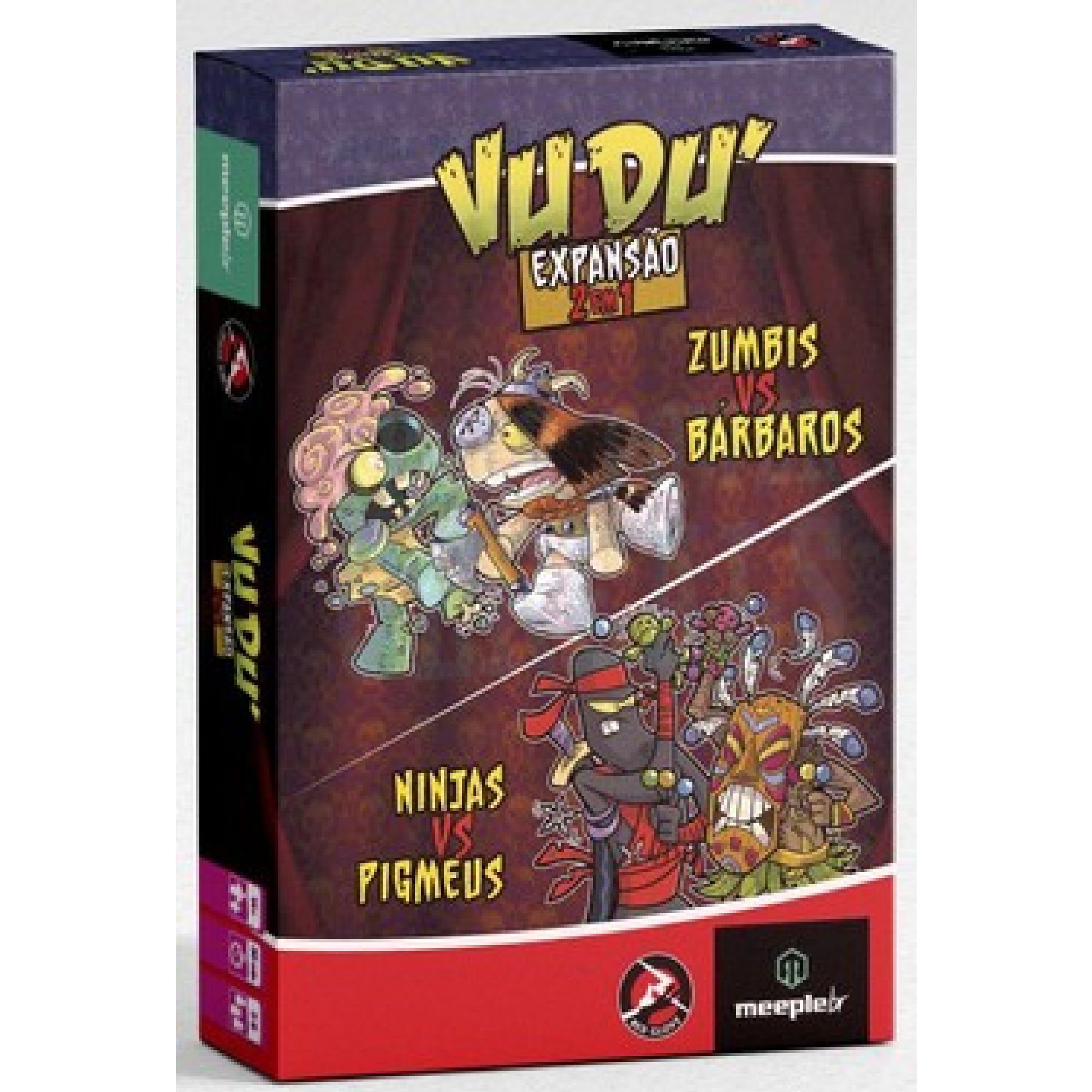 Vudu - Expansão 2 em 1 - Zumbis vs Bárbaros e Ninjas vs Pigmeus