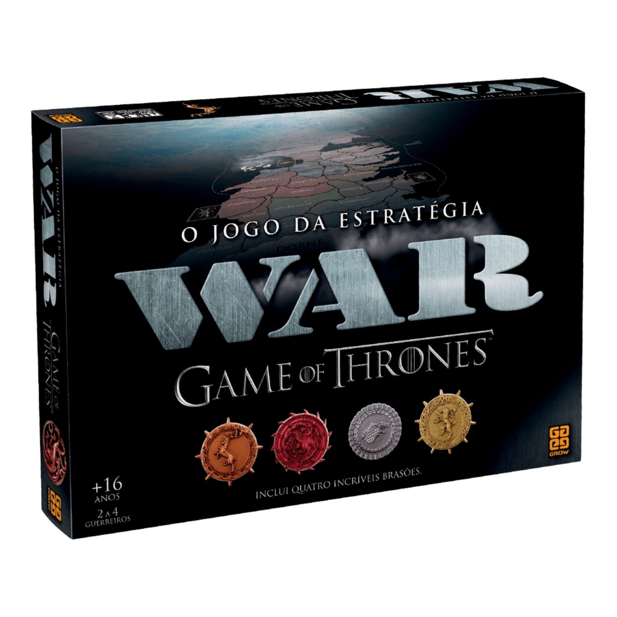 Jogo De Tabuleiro War Estratégia Guerra E Inteligência Grow