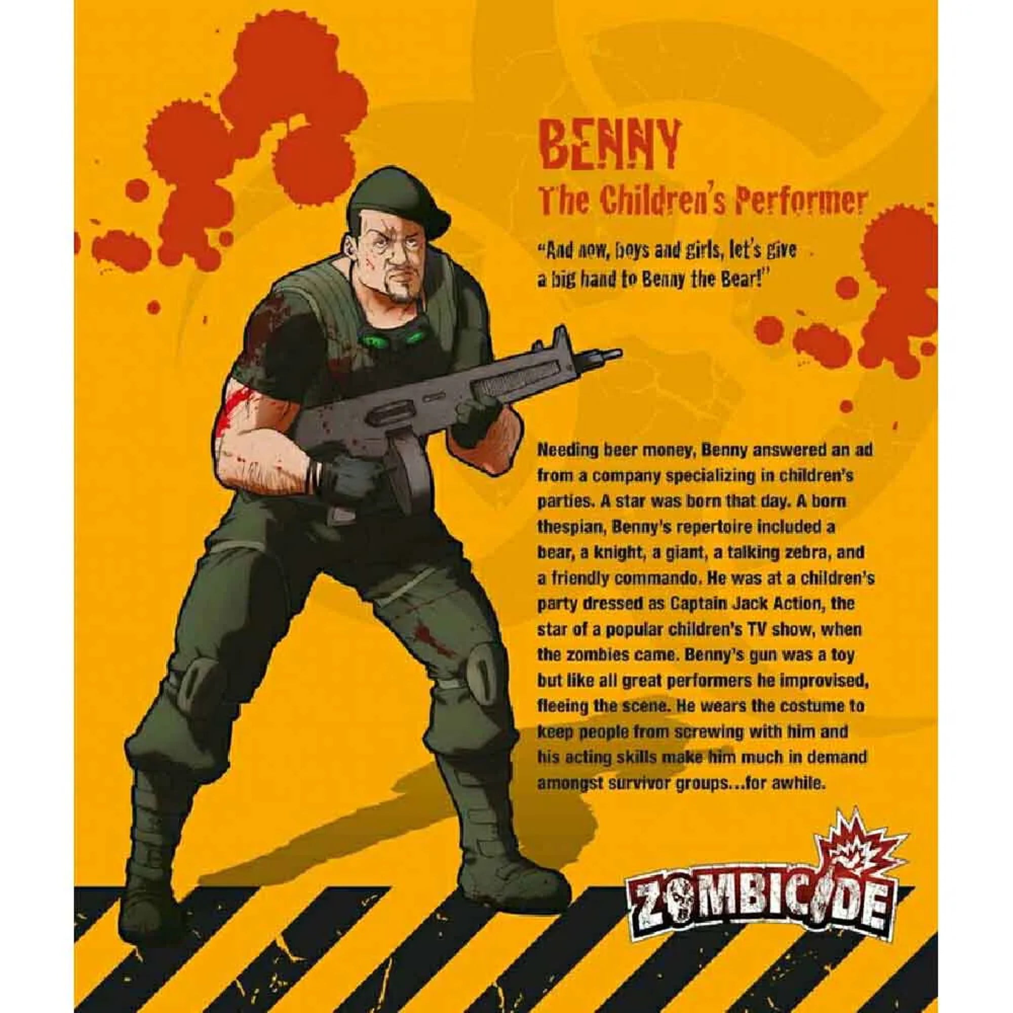 Zombicide Benny The Childrens Performer (Expansão)