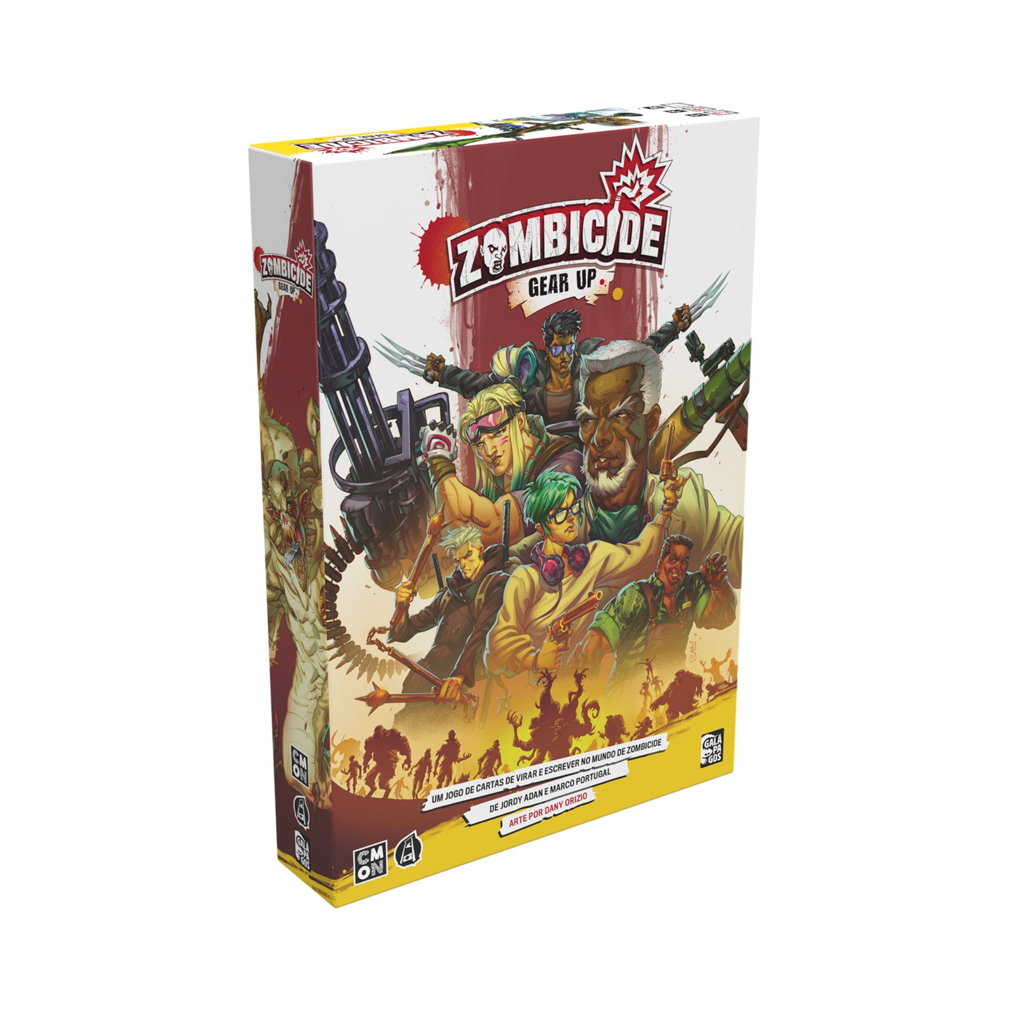 Zombicide Gear Up + Zona Crítica europa + Size Up - Bravo Jogos