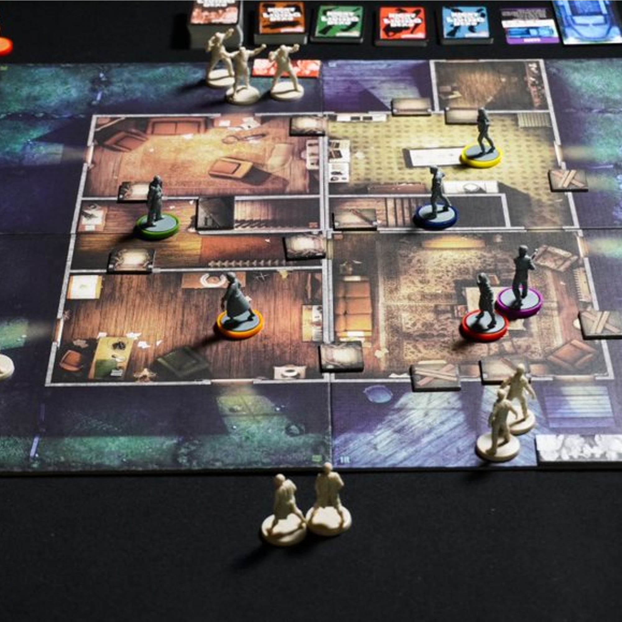 Night Of The Living Dead: a Zombicide Game Jogo em Inglês COOL MINI OR NOT  (Idade recomendada: 14 anos)