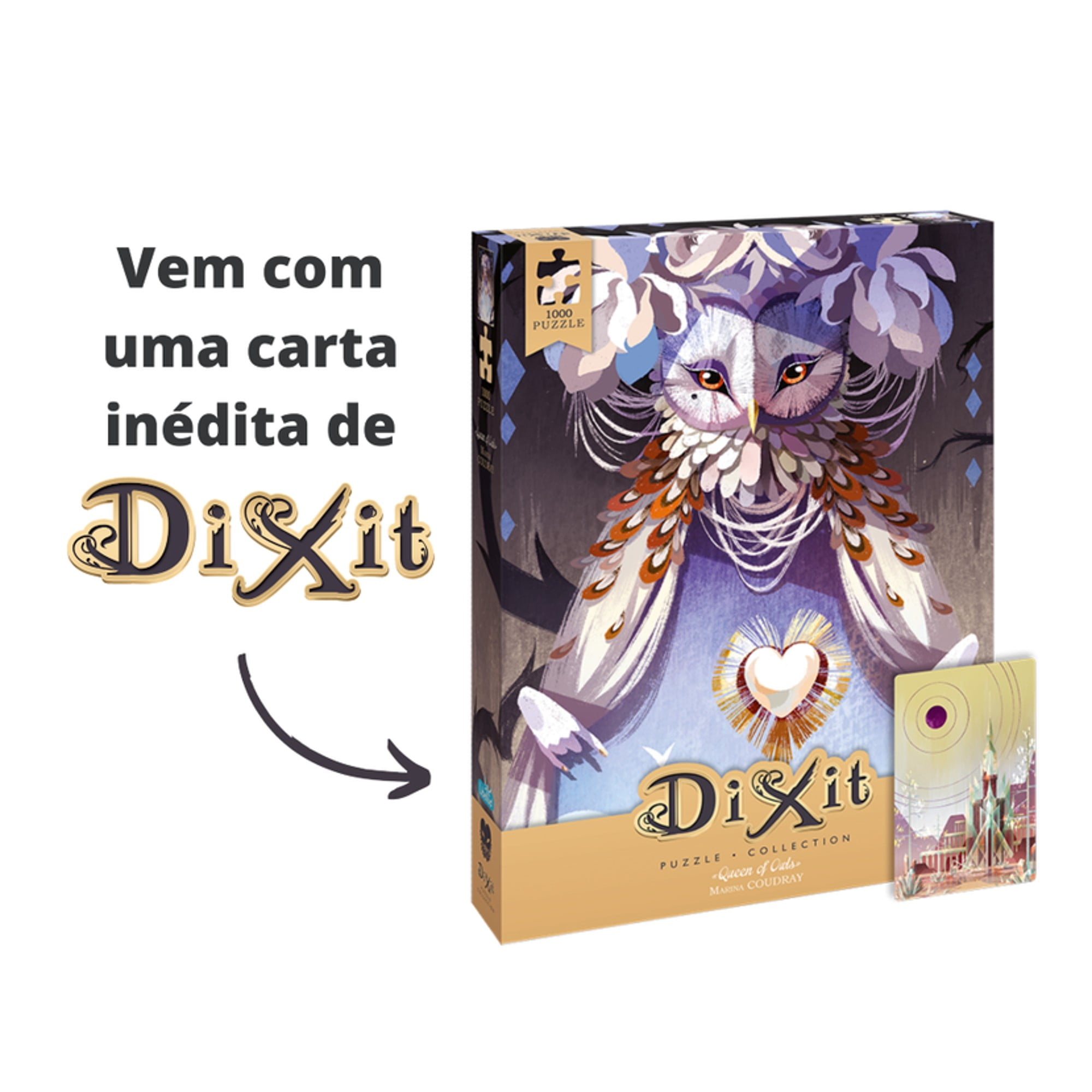 Galápagos, Dixit Puzzle: Deliveries (1000 peças), Quebra-cabeça :  : Brinquedos e Jogos