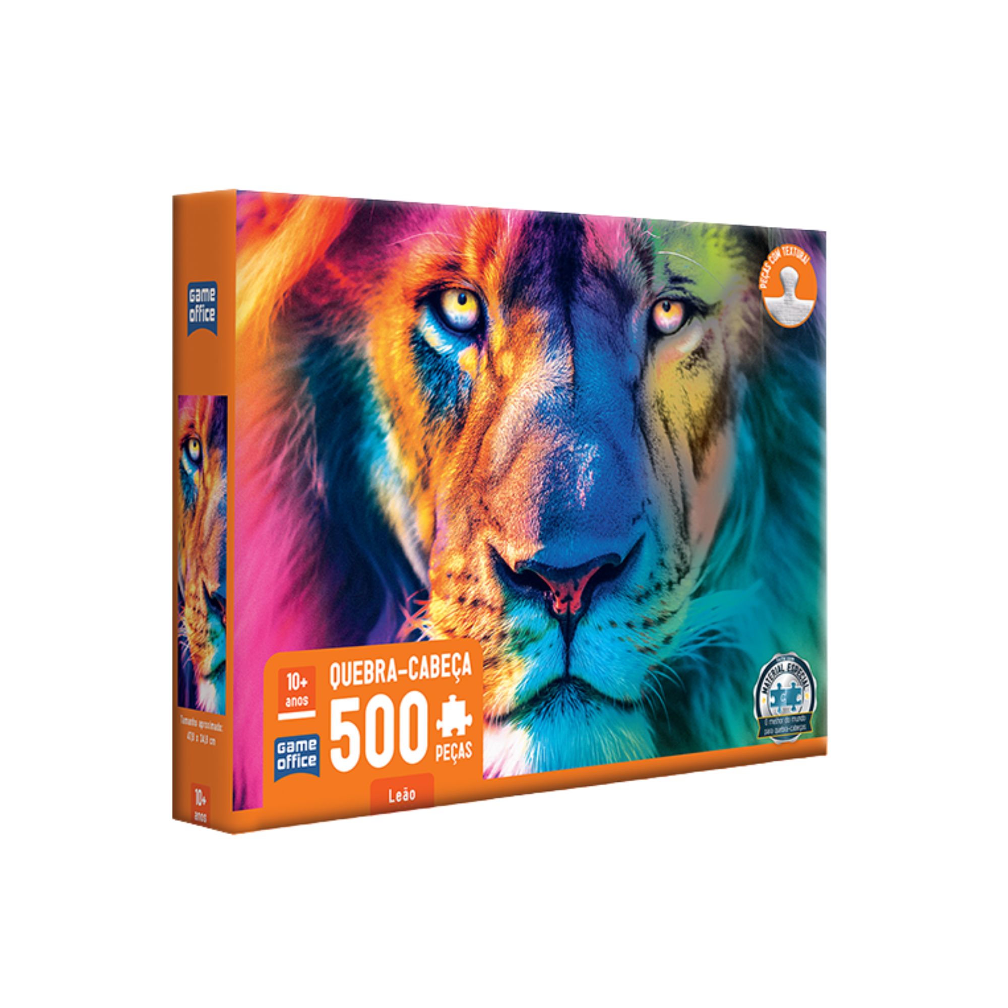 Quebra-Cabeça 500 Peças - Leão