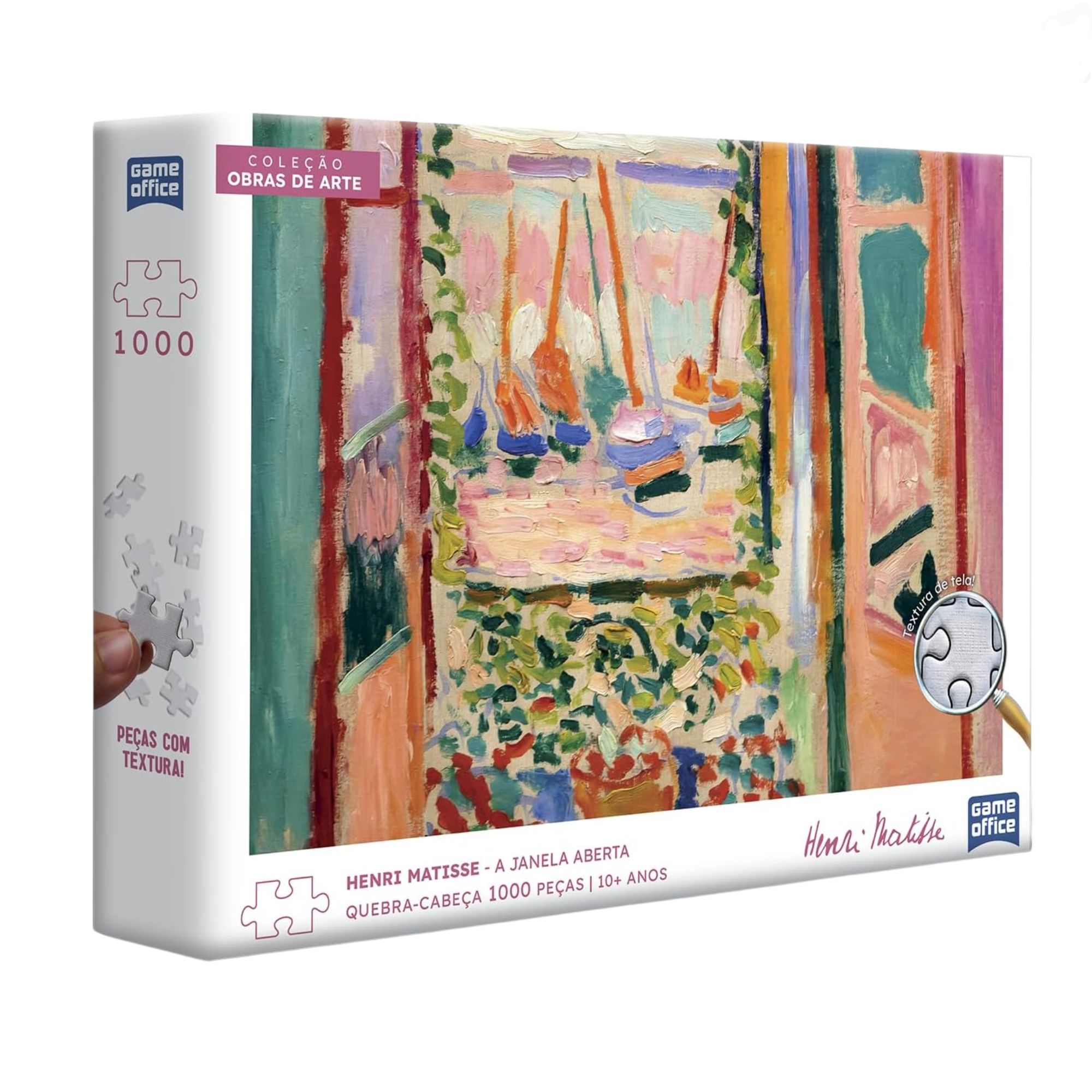Quebra - Cabeça : Coleção Obras de Arte Matisse - A Janela (1000 pçs)