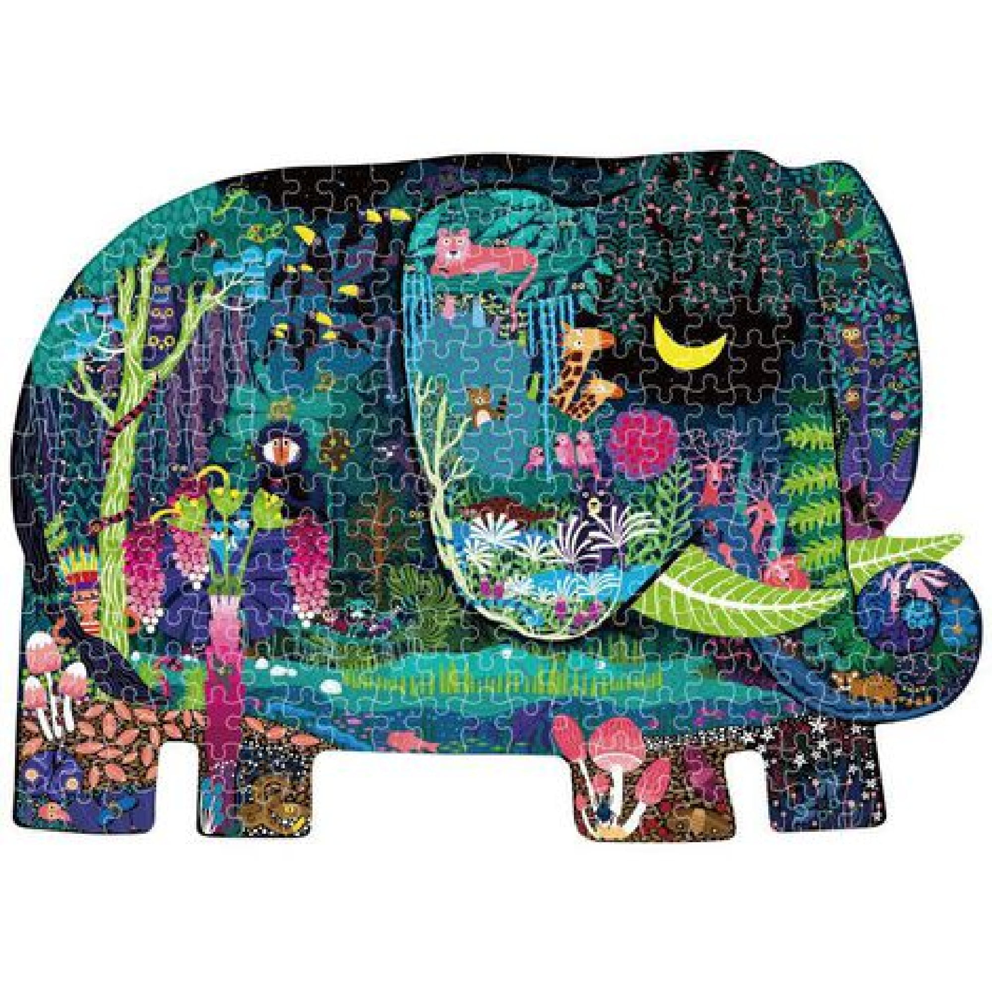 Quebra Cabeça - Formato Elefante