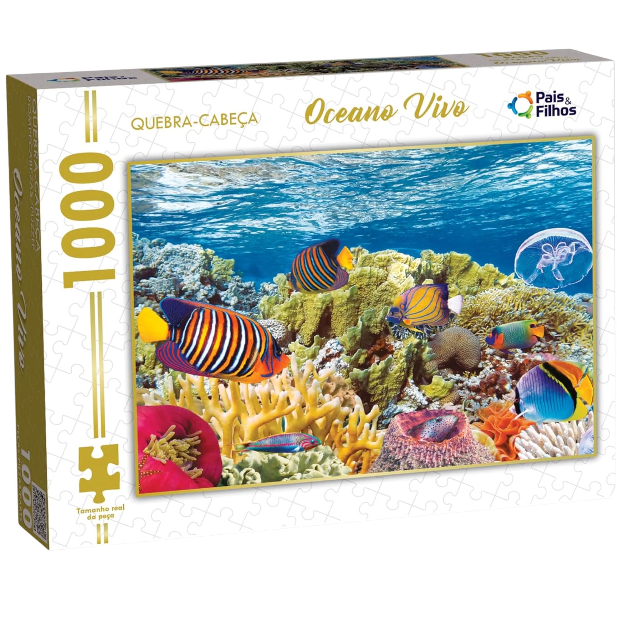 Quebra - Cabeça : Oceano Vivo (1000 pçs)