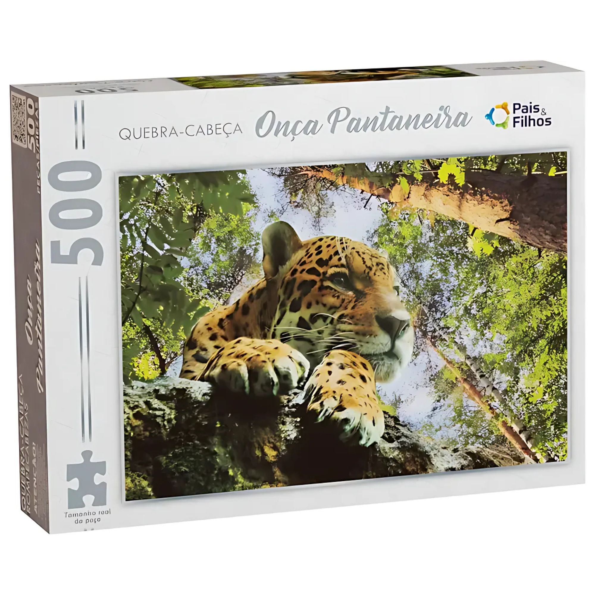 Quebra - Cabeça : Onça Pantaneira (500 pçs)