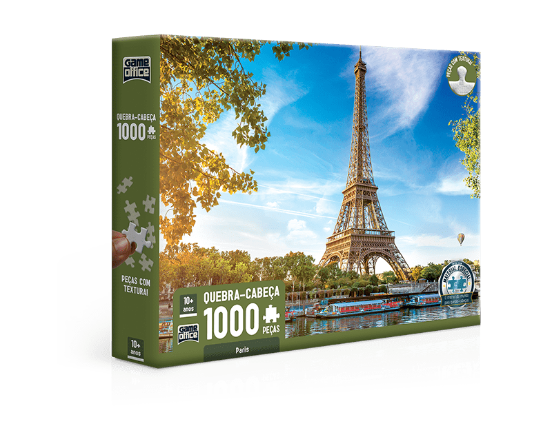 Quebra Cabeça - Paris - 1000 Peças