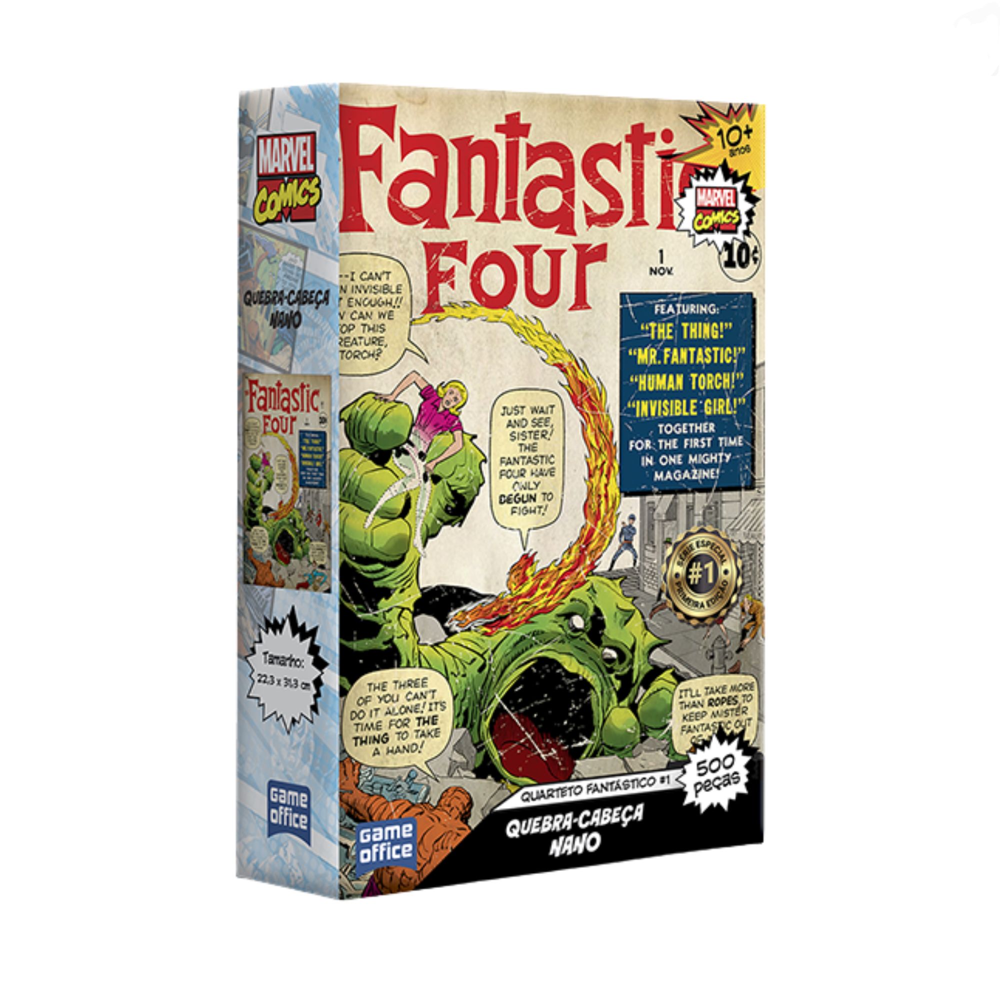 Quebra - Cabeça : Quarteto Fantástico (Nano 500 pçs)