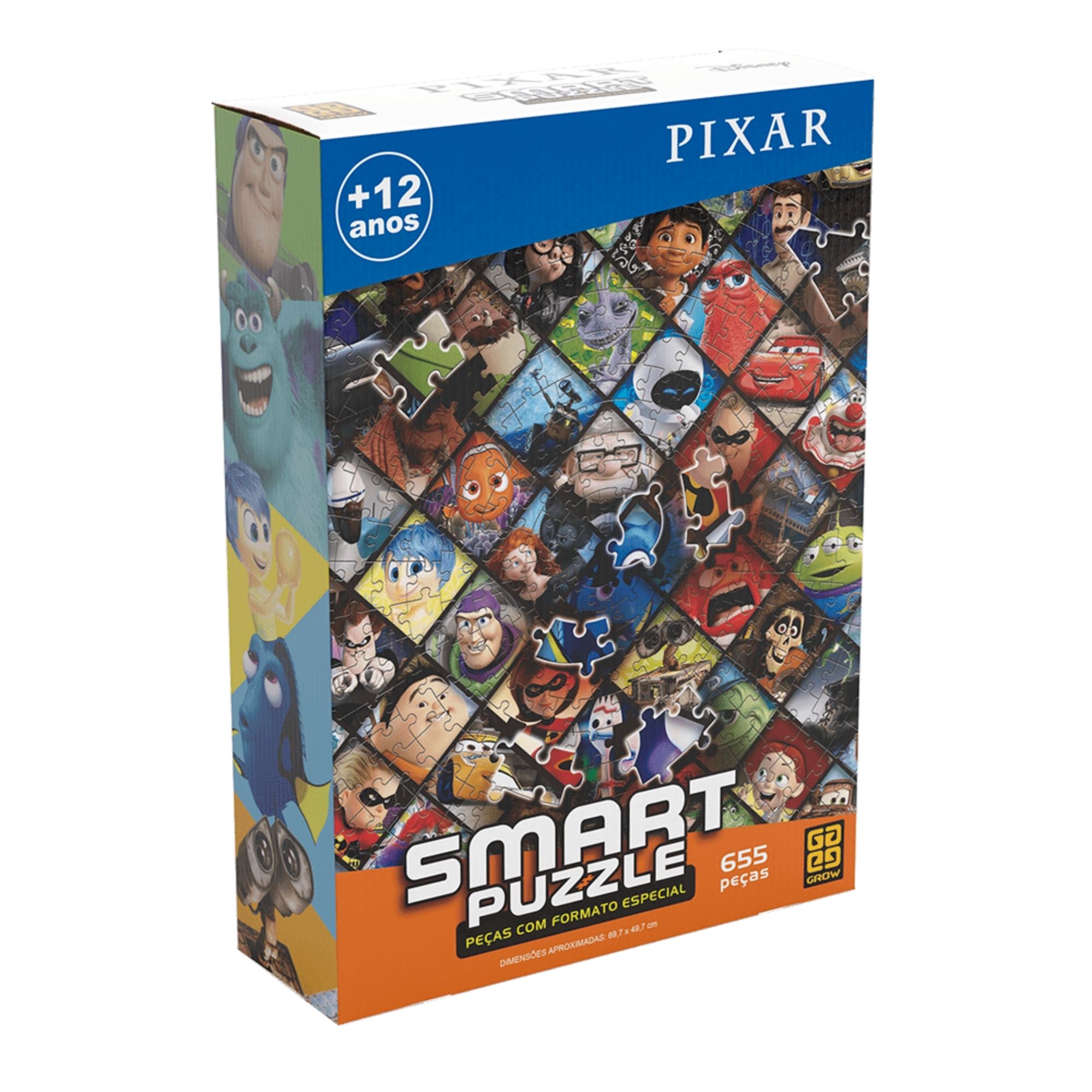 Quebra-Cabeça  Smart Puzzle Pixar 655 Peças