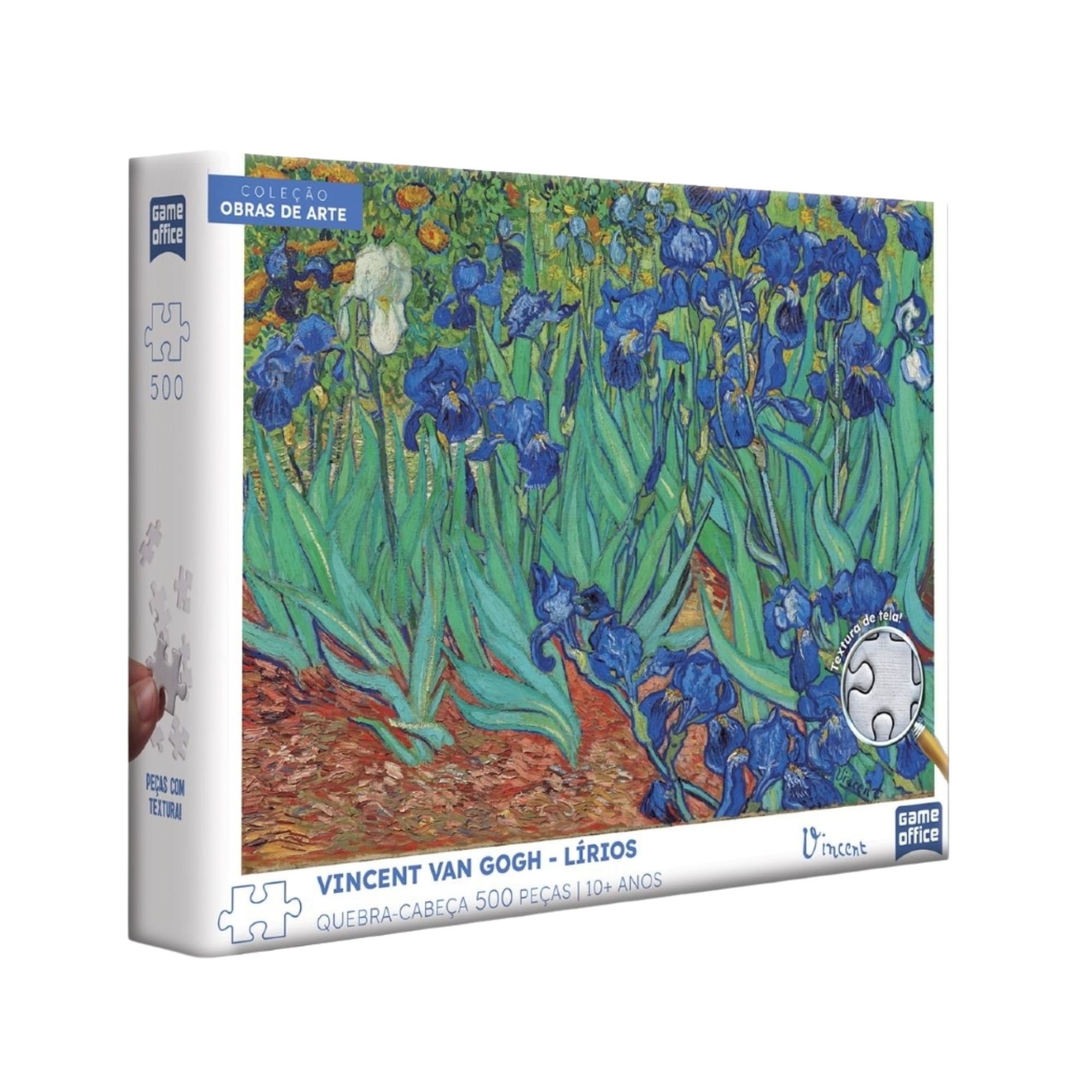 Quebra - Cabeça : Vincent Van Gogh - Lírios (500 pçs)