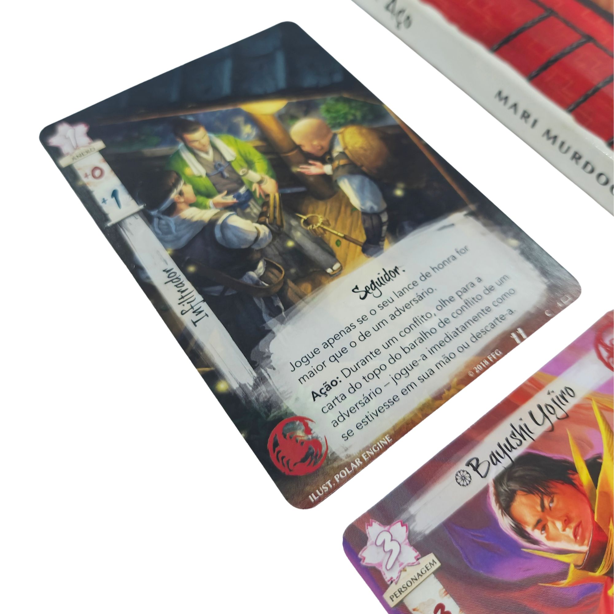 Livro Legend of the Five Rings - Sussurros de Sombra e Aço - Bravo