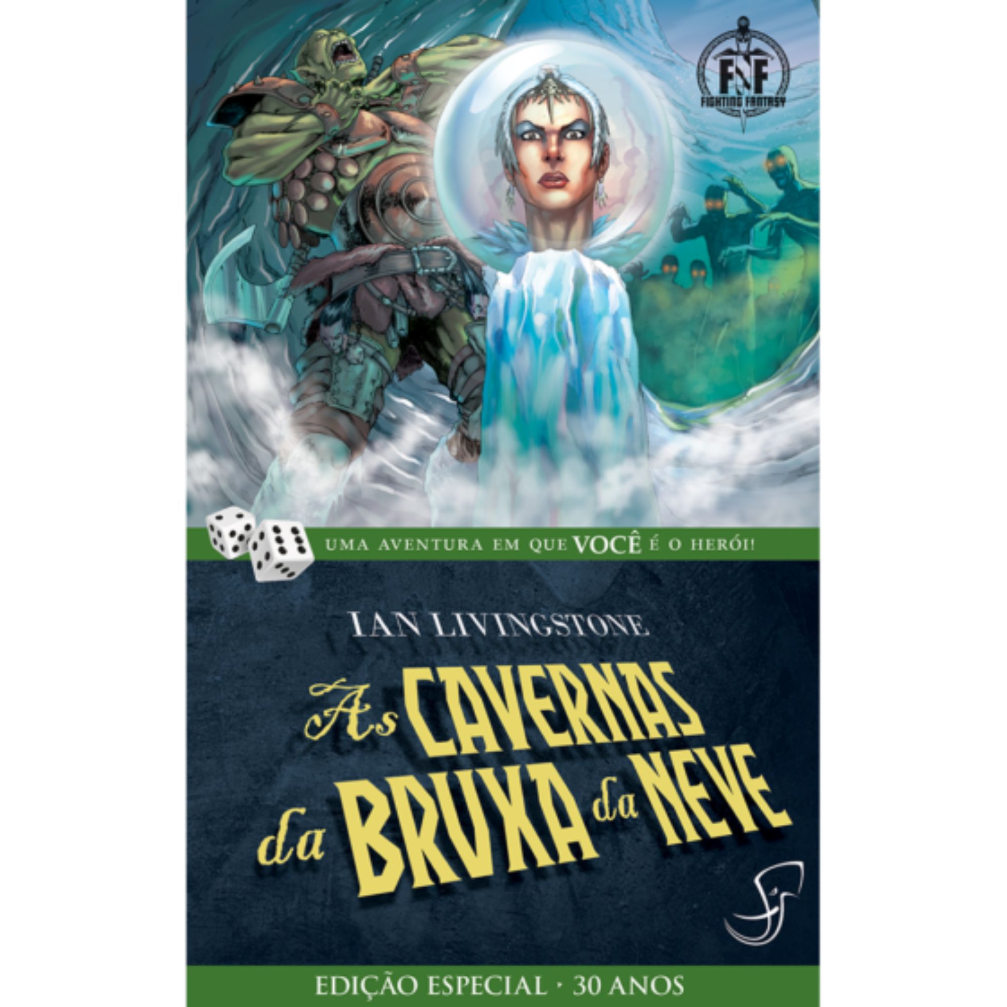Livro-Jogos As Cavernas da Bruxa da Neve (FF 09)
