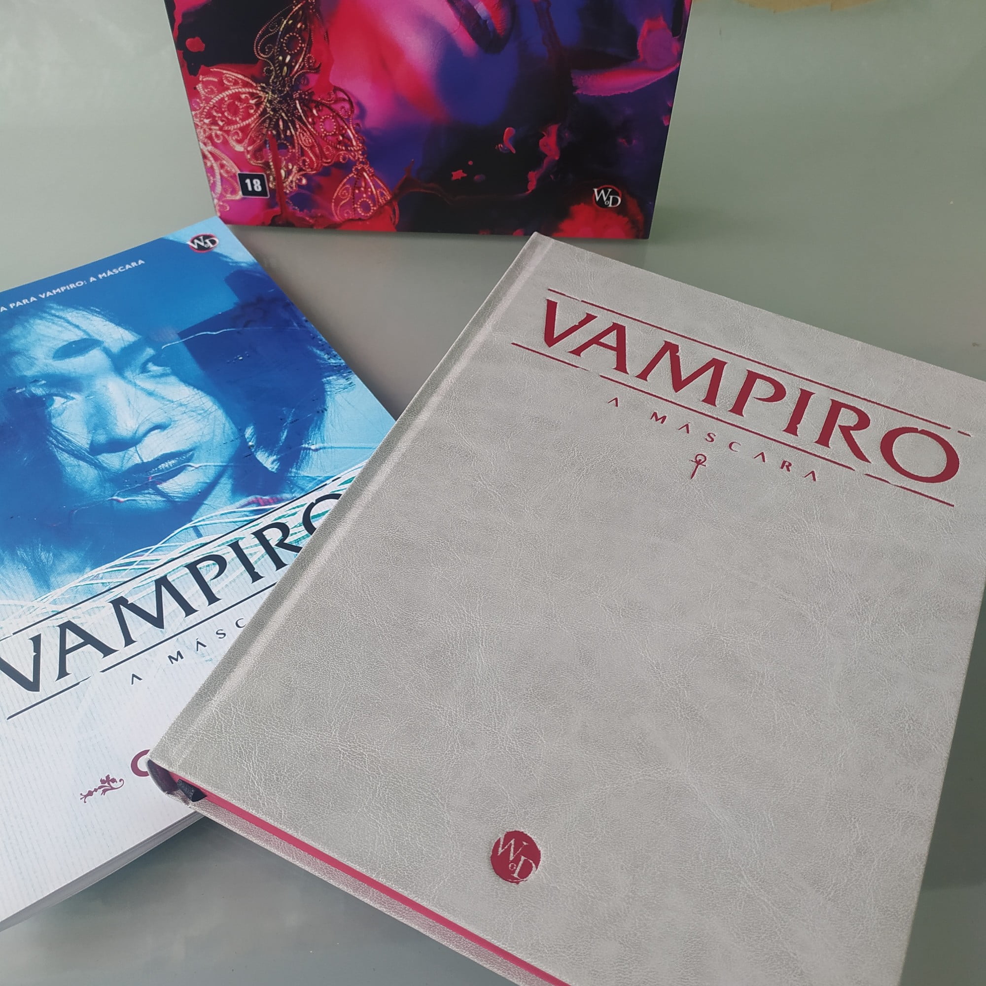 Vampiro A Mascara Edi. Deluxe Livro Do Mestre Galápagos Rpg