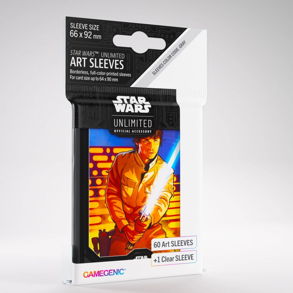 Sleeves Gamegenic: Star Wars Unlimited Art: Luke Skywalker