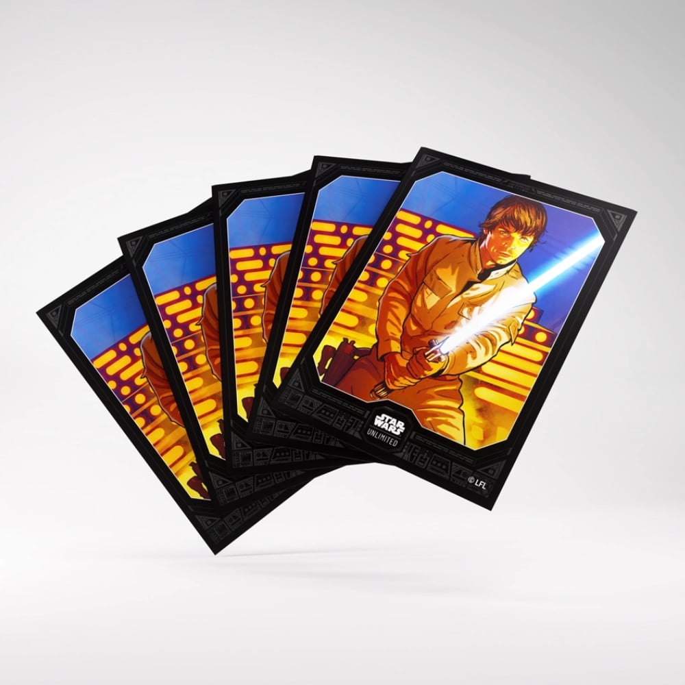 Gamegenic Star Wars: Unlimited Card Sleeves - Luke Skywalker Art, Standard Size