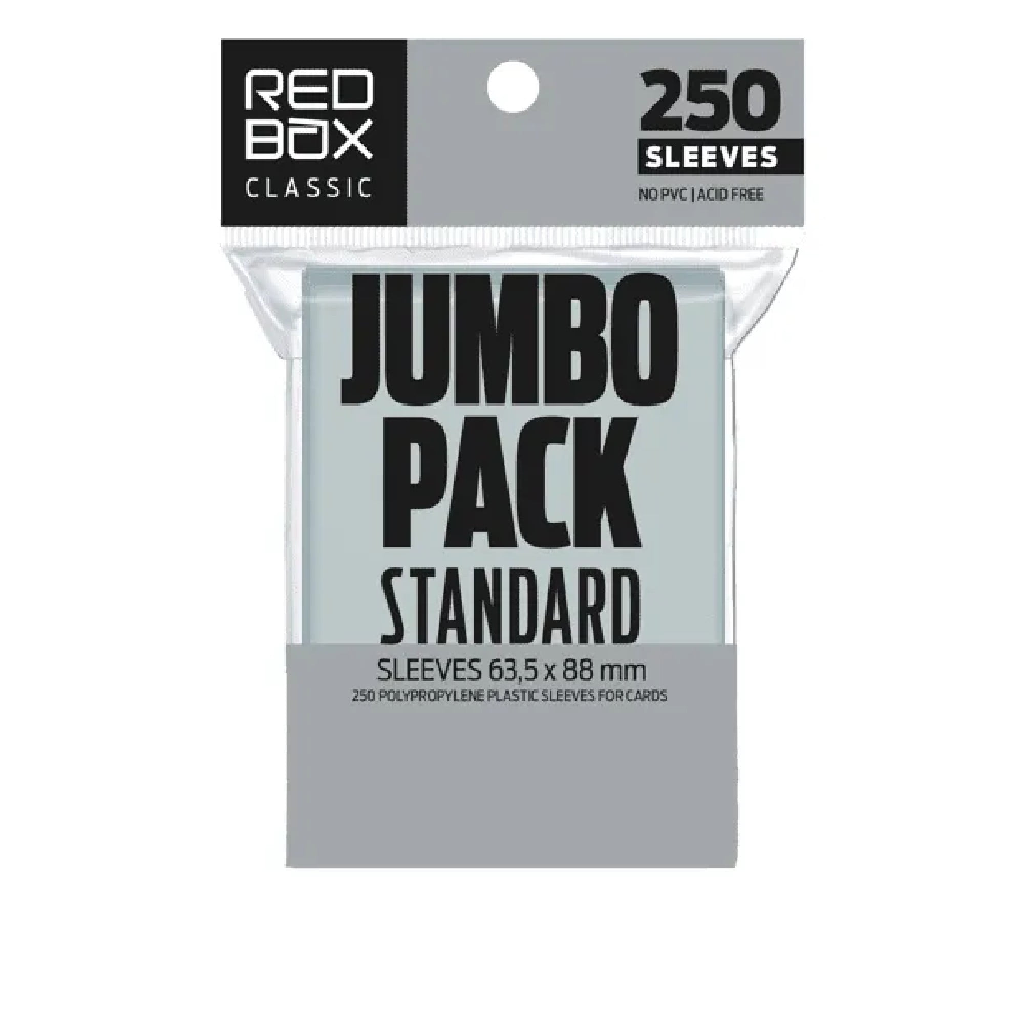 Sleeve Jumbo: STANDARD (63,5x88mm) Redbox