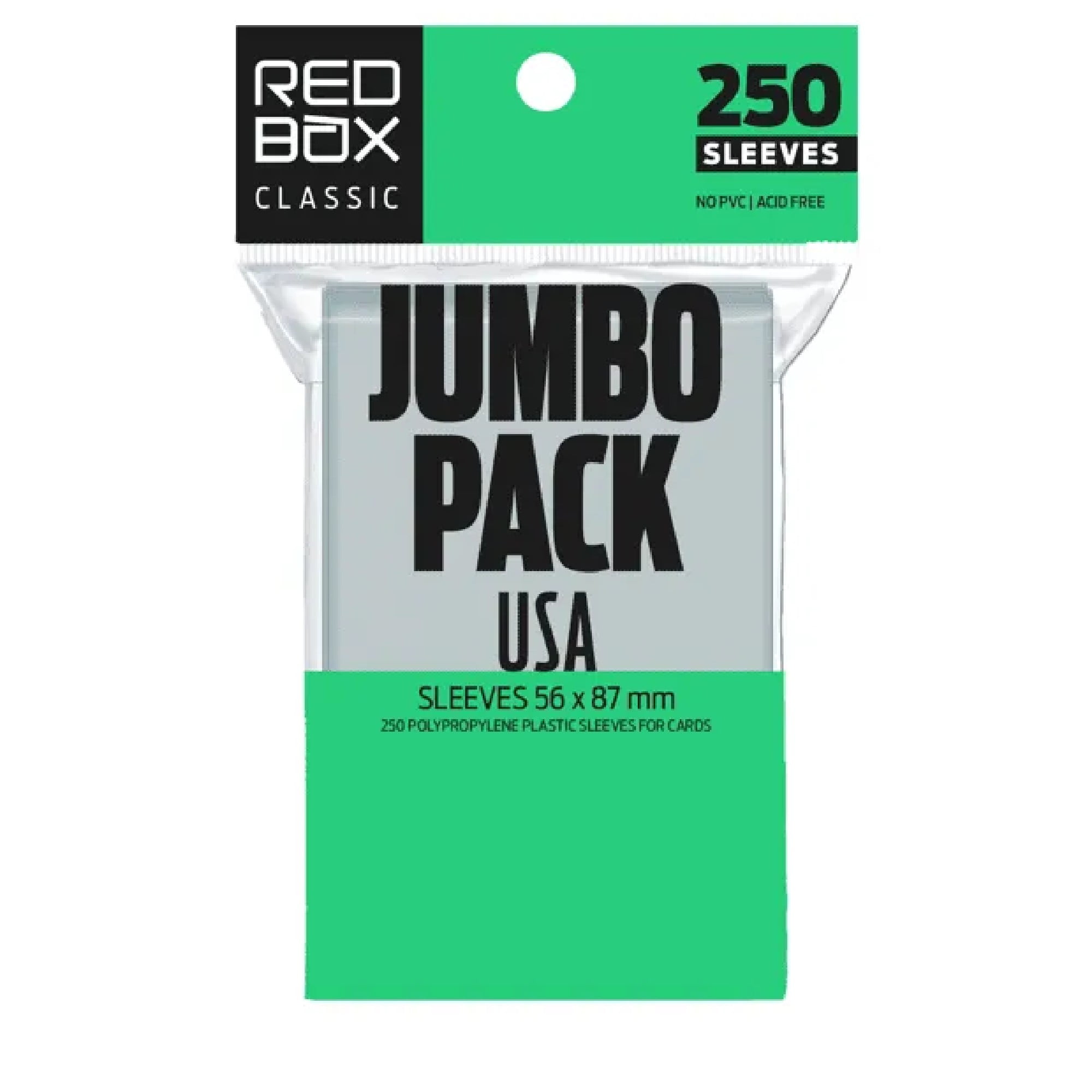 Sleeve Jumbo: USA (56x87mm) Redbox