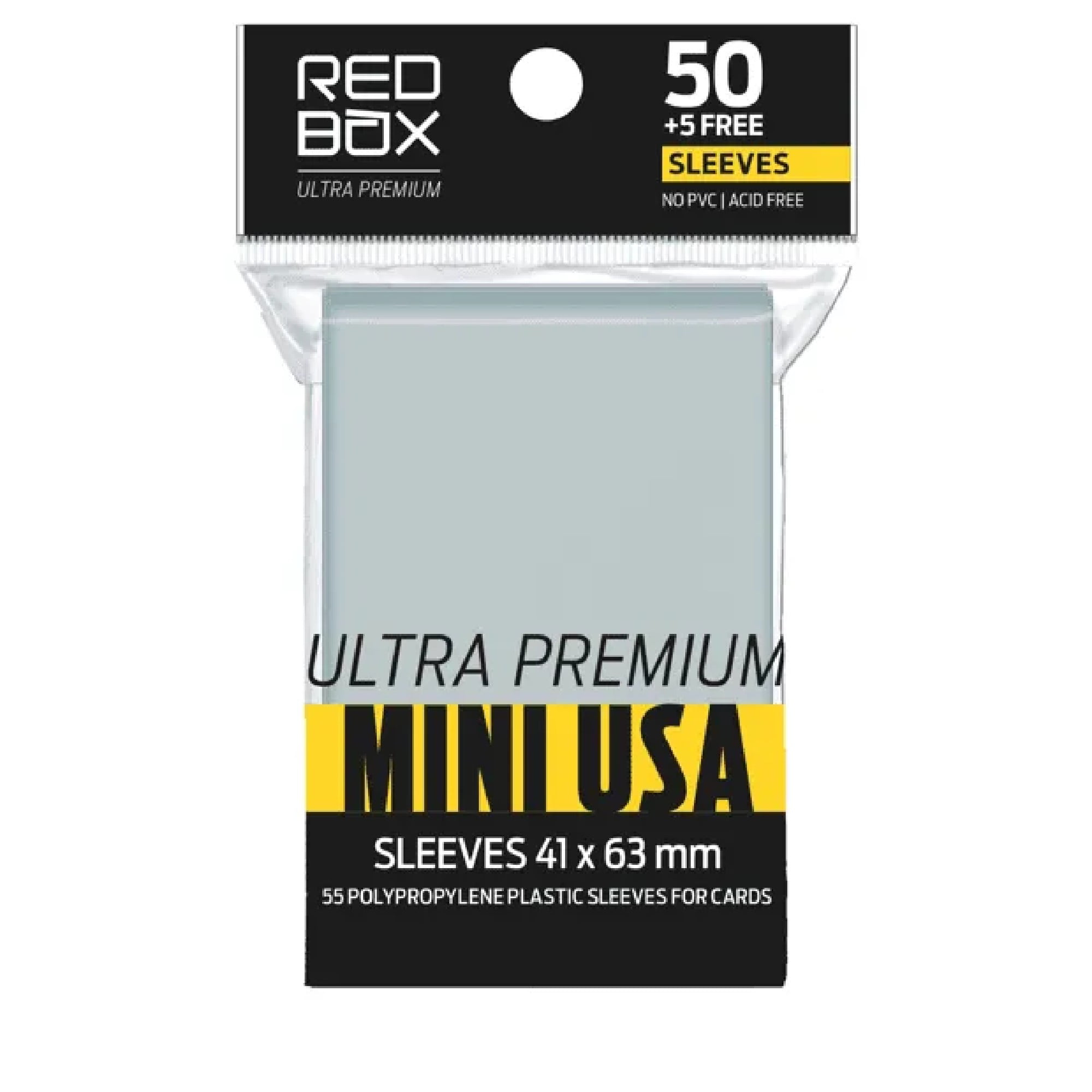 Sleeve Ultra Premium: MINI-USA (41x63mm) Redbox