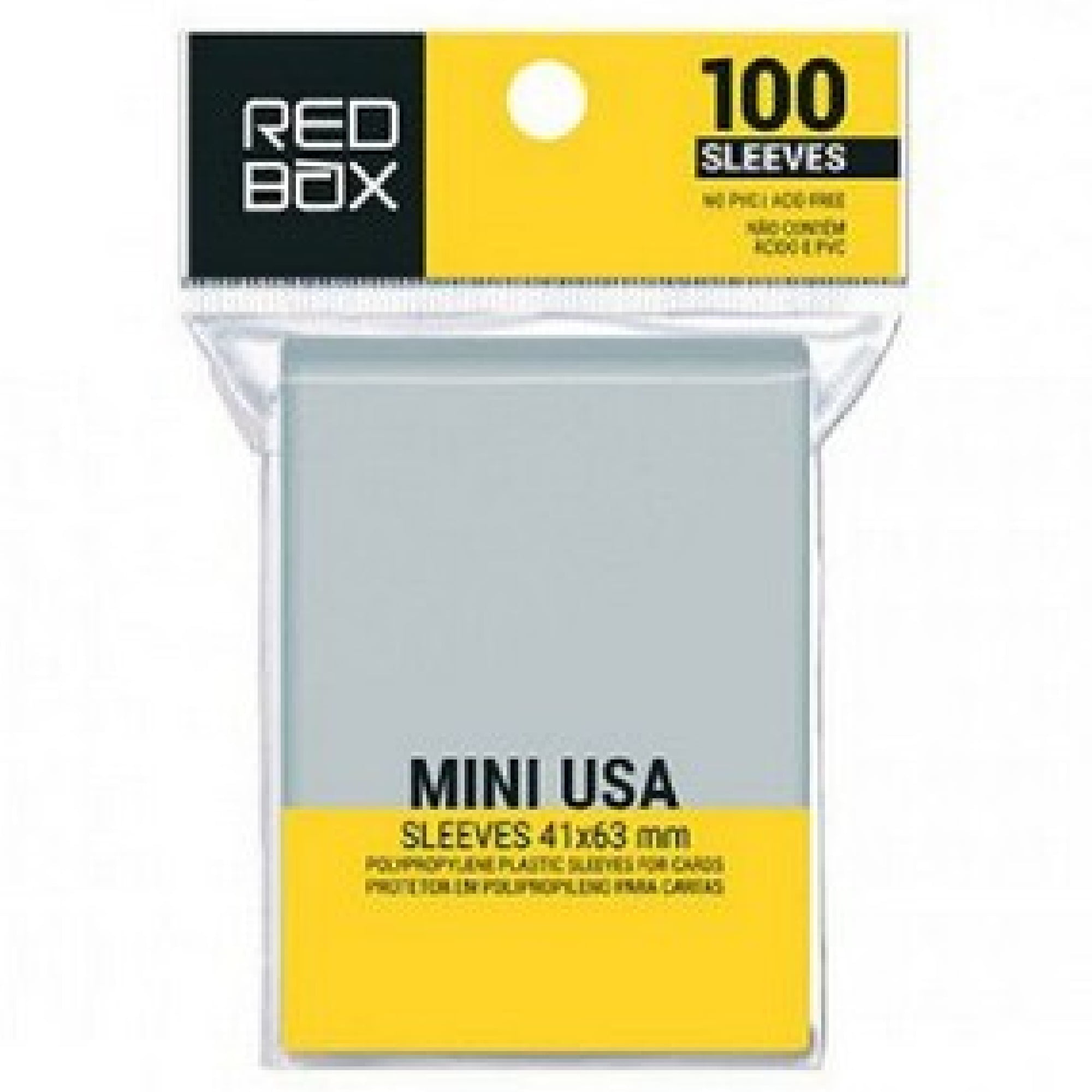 Sleeves Mini USA (41 x 63mm)  Redbox