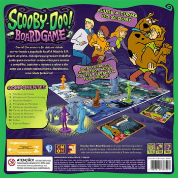Jogo Scooby-Doo: The Board Game (Miniaturas Pintadas)