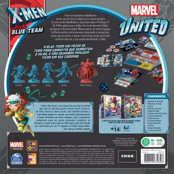 Expansão Marvel United X-Men - Blue Team (Miniaturas Pintadas)