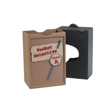 Caixa Organizadora Jogo Pocket Detective - Caso A