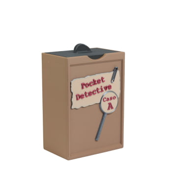 Caixa Organizadora Jogo Pocket Detective - Caso A