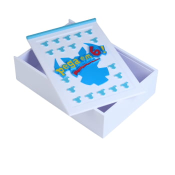 Caixa Organizadora Slider para Jogo Pega em 6!