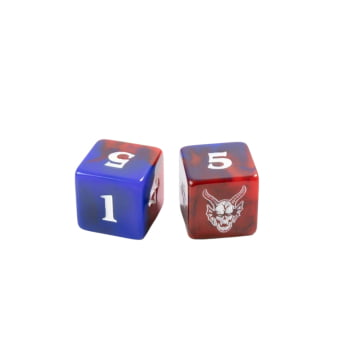  Gamegenic : Stranger Things - Hellfire Club Hellfire Club D6 Dice Set (12x) – 16mm