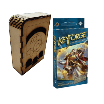 Deck Box para Keyforge + Deck keyforge grátis