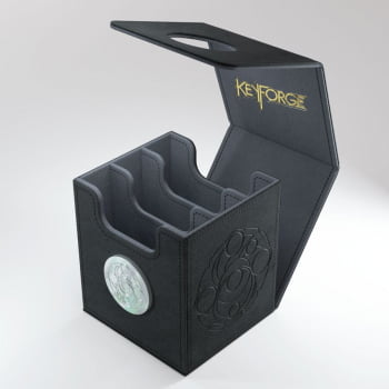 Deck box Gamegenic: KeyForge Vault - Grátis: Kit Chaves de Metal