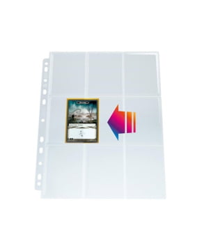 Pasta Gamegenic: Ultrasonic 9-Pocket Pages Sideloading Display (Transparente)