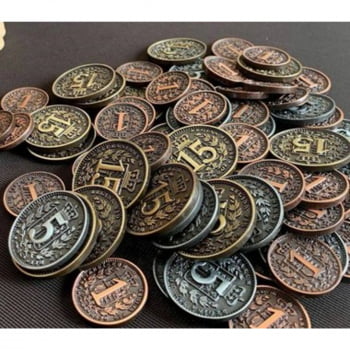 Kit moedas de metal para BRASS: BIRMINGHAM