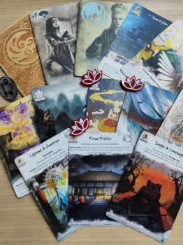 L5R Master of the High House of Light Playmat+ Cartas Promo + Tokens + PIN