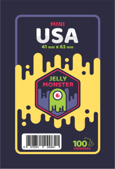 Sleeves Mini USA (41x63 mm) Jelly Monster