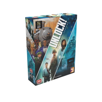 Tá na Mesa + Decrypto + Unlock Aventuras Lúdicas