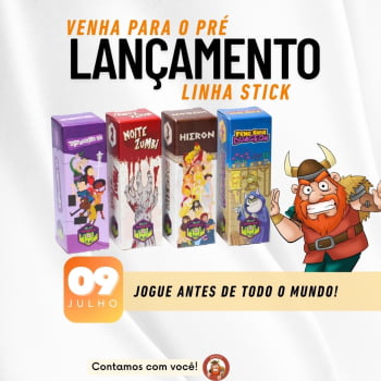 Evento de Pré-Lançamento Linha Stick - Jelly Monster