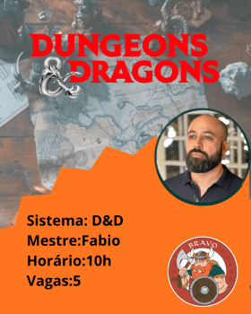 Inscrição para Bravo RPG