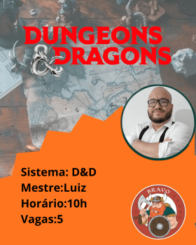 Inscrição para Bravo RPG