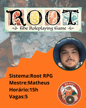 Inscrição para Bravo RPG