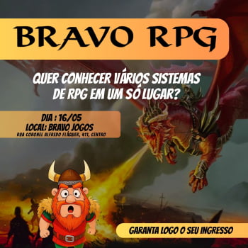Inscrição para Bravo RPG