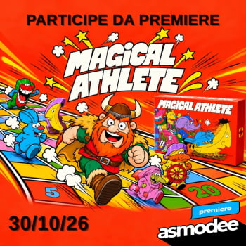 Inscrições Premiere Asmodee - Magical Athlete + Bravoween